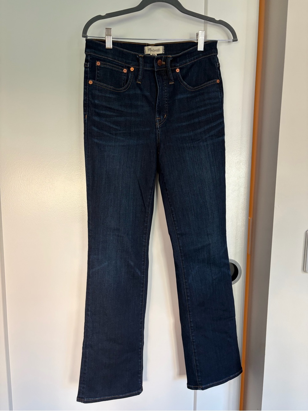 Madewell Cali-Demi Boot Dark Denim Women's Jeans